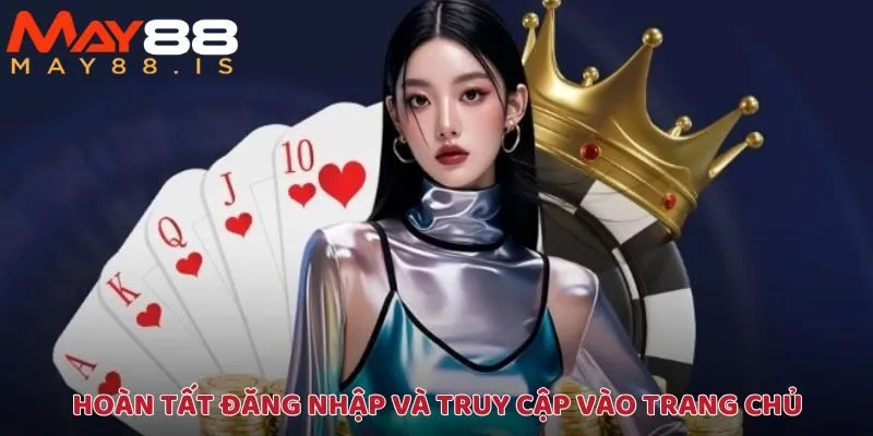 Đăng nhập thành công bắt đầu truy cập