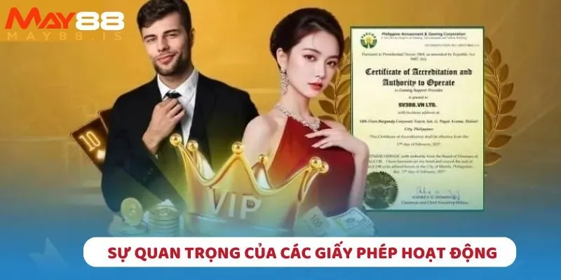 Ý nghĩa quan trọng của các giấy phép hoạt động